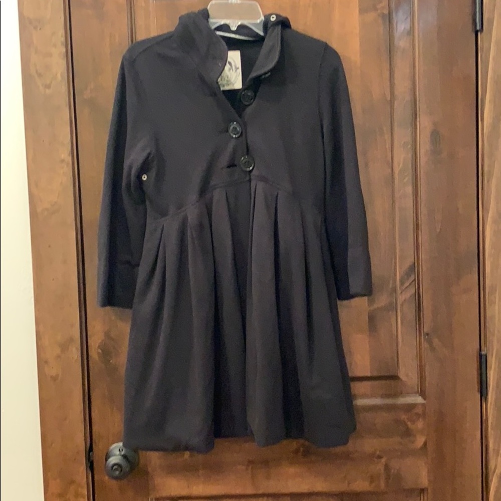 FREE PEOPLE BLACK COAT